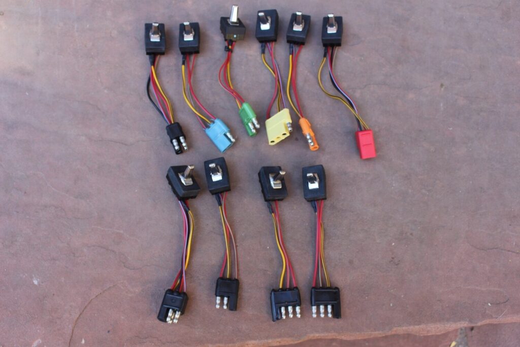 1967 Lincoln Continental Set of TEN Window Switches BRAND NEW (includes switches for electric vent/wing windows)