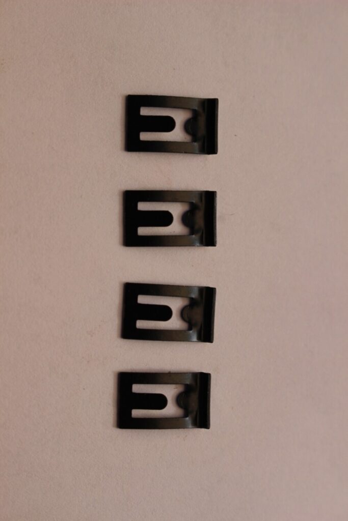 1958 1959 1960 1961 1962 1963 1964 1965 1966 1967 Lincoln Continental FOUR (4) Window Switch Clips- FLAT shaped- BRAND NEW