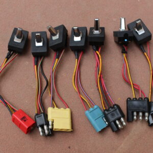 1967 Lincoln Continental Set of SEVEN Window Switches BRAND NEW (for cars without electric vent/wing windows)